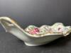 Hand Painted Nippon-Style Porcelain Relish Dish with Floral Motif - 4