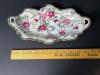 Hand Painted Nippon-Style Porcelain Relish Dish with Floral Motif - 7