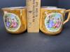 Japanese Porcelain Demitasse Cups and Saucers With Figural Scenes - 5