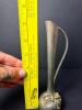 Metal Bud Vase With Ribbon Motif - 5