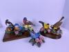 Lenox Fine Porcelain Painted Bunting Figurine