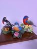Lenox Fine Porcelain Painted Bunting Figurine - 2