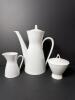 Rosenthal Germany Modernist White Porcelain Coffee Set
