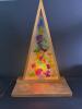 Mosaic Triangle Table Lamp