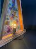Mosaic Triangle Table Lamp - 4