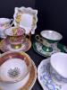 Assorted English Bone China Teacups, Saucers and Plates - 16