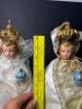 Pair of Infant of Prague-Style Religious Figures with Crowns - 12