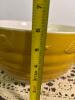 Stonewall Kitchen Yellow Embossed Mixing Bowls - 6