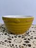Stonewall Kitchen Yellow Embossed Mixing Bowls - 10