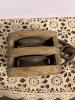 Antique Double Sheave Wooden Pulley Block with Iron Hook - 3