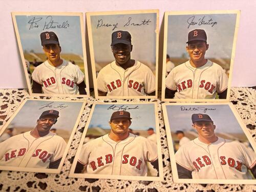 1967 Dexter Press Boston Red Sox Photo Cards