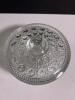 Pressed Glass Covered Candy Dish in Early American Pattern - 2
