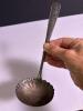 Antique Silverplate Serving Fork and Ladle - 5
