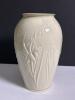 Lenox Porcelain Vase With Embossed Floral Design