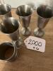 Pewter Goblets and Napkin Rings by Preisner - 6