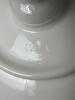 Westmoreland Milk Glass Pedestal Compote in Reticulated Lace-Edge Style - 5