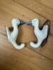 Mid-Century Modern Style Ceramic Duck Wall Hooks - 7