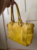 Cleo & Patek Yellow Leather Satchel Bag - 5