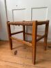 Rush Seat Wooden Stool