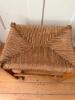 Rush Seat Wooden Stool - 3