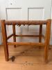 Rush Seat Wooden Stool - 4