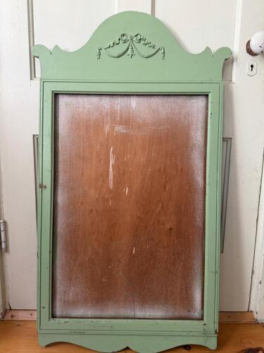 Vintage Green Painted Wall Frame