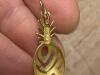14K Gold Pineapple Pendant - 4
