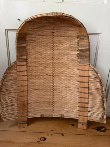 Traditional Vintage Korean Winnowing Basket
