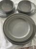 Le Creuset Gray Stoneware 10 piece set