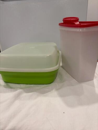 Tupperware Plastic Food Storage Containers