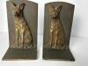 Pair of Cast Iron Dog Motif Bookends in Early 20th Century Style - 2
