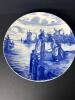 Villeroy & Boch Blue Transferware Plate With A Dutch Scene