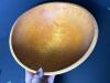 Large Rustic Hand-Turned Wooden Bowl - 4