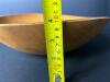 Large Rustic Hand-Turned Wooden Bowl - 7
