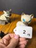 Cat Figurines in Mid-Century Modern Style - 6