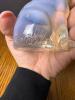 Fenton Hand Painted Opalescent Glass Cat Figurine - 5