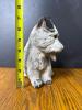 Vintage Chalkware Terrier Dog Figurine in Early 20th Century Style - 2
