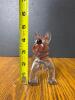 Glass Dog Figurine with Red Collar - 2