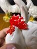 Porcelain Chicken Figurines in the Manner of Vinton and Japan - 4