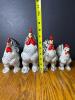 Porcelain Rooster Figurines in the Manner of Royal Japan - 2