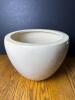 Cream Glazed Ceramic Planter Pot