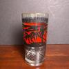 Set of Six Red and Black Palm Tree-Patterned Glasses - 3