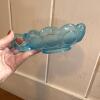 Trio of Blue Pressed Glass Pieces - 6