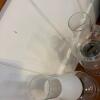 Pair of Glass Oil Lamps With Metal Burner Fittings - 2