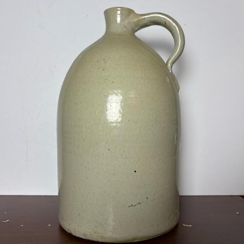 Vintage Salt-Glazed Stoneware Jug with Handle