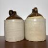 Pair of Two-Toned Stoneware Jugs - 2
