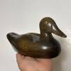 Pair of Carved Wood Duck Decoys - 2