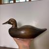 Pair of Carved Wood Duck Decoys - 5