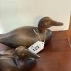 Pair of Carved Wood Duck Decoys - 8