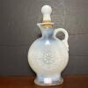 Opalescent Pressed Glass Decanter